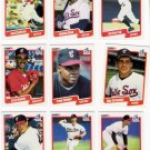 1990 Fleer Regular & Update Chicago White Sox-28 Cds