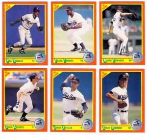 1990 Score Update & Rookies Chicago White Sox-6 Cd