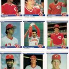 1984 Fleer Cincinnati Reds Team Set-24 Cards