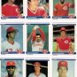 1984 Fleer Cincinnati Reds Team Set-24 Cards