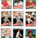 1985 Topps Cincinnati Reds Team Set-29 Card