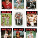 1986 Topps Cincinnati Reds Team Set-36 Card