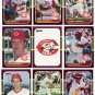 1987 Donruss Opening Day Cincinnati Reds-10 Cd