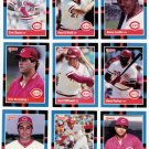1988 Donruss Cincinnati Reds Team Set-24 Cards