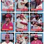 1988 Donruss Cincinnati Reds Team Set-24 Cards