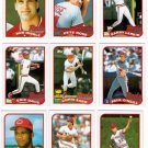1989 Topps Cincinnati Reds Team Set-29 Card