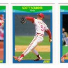 1990 Score Rising Stars Cincinnati Reds-3 Cd