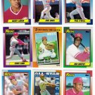 1990 Topps Cincinnati Reds Team Set-29 Card