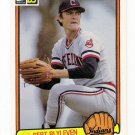 1983 Donruss Cleveland Indians Team Set-23 Cards
