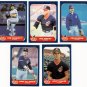 1986 Fleer Update Cleveland Indians Team Set-5 Cards