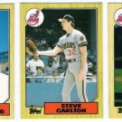 1987 Topps Traded Cleveland Indians Team Set-3 Cards