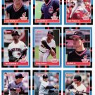 1988 Donruss Cleveland Indians Team Set-21 Cards