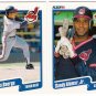 1990 Fleer Update Cleveland Indians-7 Cards