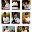 1993 Topps Colorado Rockies Team Set-37 Cards