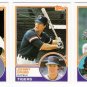 1983 Topps Traded Detroit Tigers Team Set-3 Cards