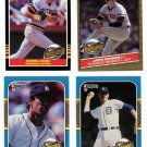1985-87 Donruss Highlights Detroit Tigers-4 Cards