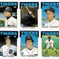 1986 Topps Traded Detroit Tigers Team Set-6 Cards
