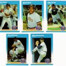 1987 Fleer Update Detroit Tigers Team-5 Cards