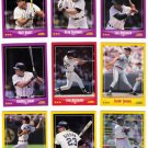 1988 Score Detroit Tigers Team Set-25 Cards