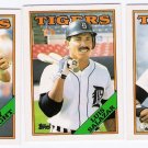 1988 Topps Traded Detroit Tigers Team Set-3 Cards