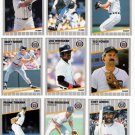 1989 Fleer Detroit Tigers Team Set-24 Cards