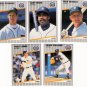 1989 Fleer Update Detroit Tigers Team-5 Cards