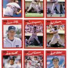 1990 Donruss Detroit Tigers Team Set-24 Cards