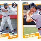 1990 Fleer Update Detroit Tigers-6 Cards