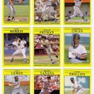 1991 Fleer Detroit Tigers Team Set-27 Cards