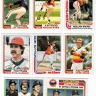 1982 Topps Houston Astros Team Set-30 Cards