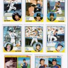 1983 Topps Houston Astros Team Set-29 Cards