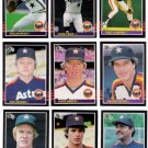 1985 Donruss Houston Astros Team Set-22 Cards