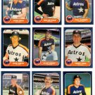 1986 Fleer Houston Astros Team Set-23 Cards