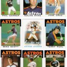 1986 Topps Houston Astros Team Set-26 Cards