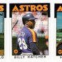 1986 Topps Traded Houston Astros Team Set-3 Card
