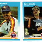 1987 Fleer Update Houston Astros Team-2 Cards