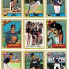 1987 Topps Houston Astros Team Set-30 Cards