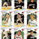 1988 Fleer Houston Astros Team Set-24 Cards