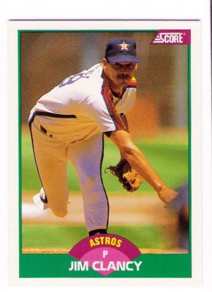 1989 Score Update Houston Astros Team-1 Card