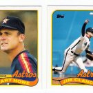 1989 Topps Traded Houston Astros Team-2 Cards