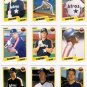 1990 Fleer Regular & Update Houston Astros-25 Cds