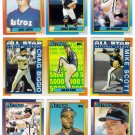 1990 Topps Houston Astros Team Set-29 Cards