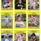 1991 Fleer Houston Astros Team Set-25 Cards
