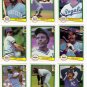 1982 Donruss Kansas City Royals Team Set-23 Cards