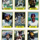 1982 Fleer Kansas City Royals Team Set-24 Cards