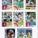 1984 Topps Kansas City Royals Team Set-30 Cards