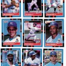 1988 Donruss Kansas City Royals Team Set-25 Cards