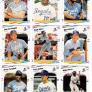 1988 Fleer Kansas City Royals Team Set-24 Cards