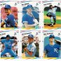 1988 Fleer Update Kansas City Royals Team Set-6 Cards