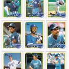 1989 Topps Kansas City Royals Team Set-25 Cards